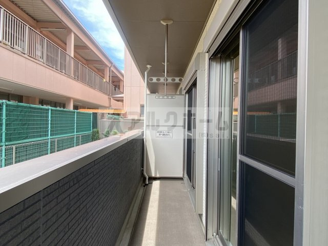 Mメゾンのバルコニー