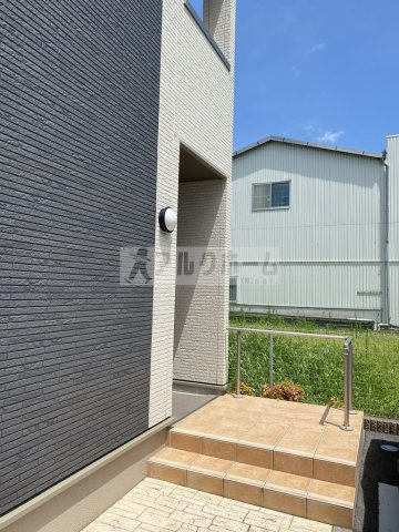 Mメゾンのエントランス