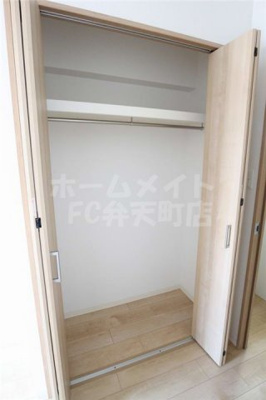 【収納】 | ジアコスモ大阪ベイシティ | 専用の収納スペースです