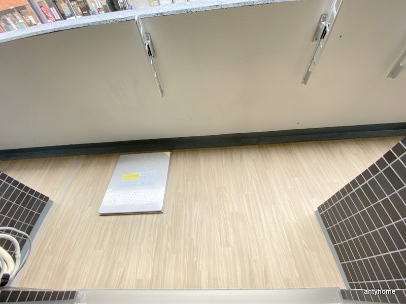 プレサンス大国町アドロッソ　仲介手数料無料のバルコニー