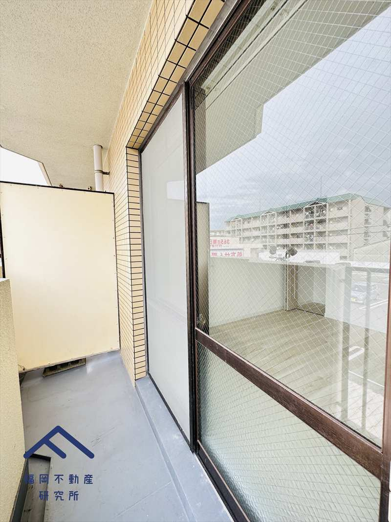 グランドパレス室見南のバルコニー