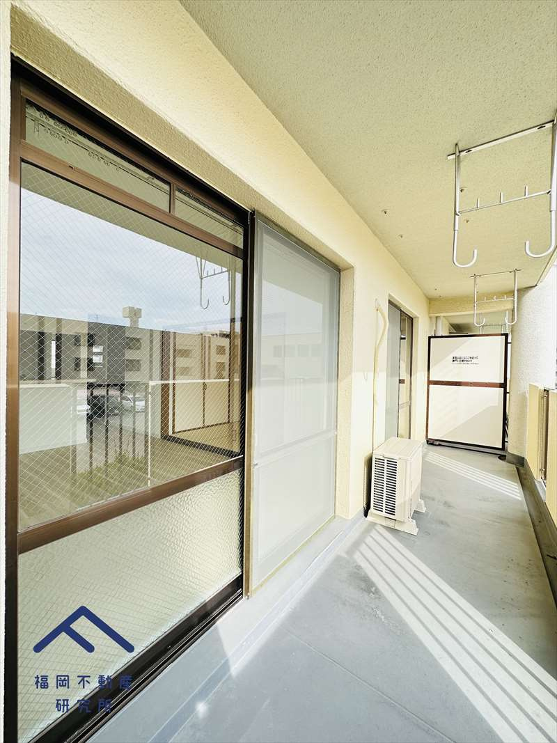 グランドパレス室見南のバルコニー