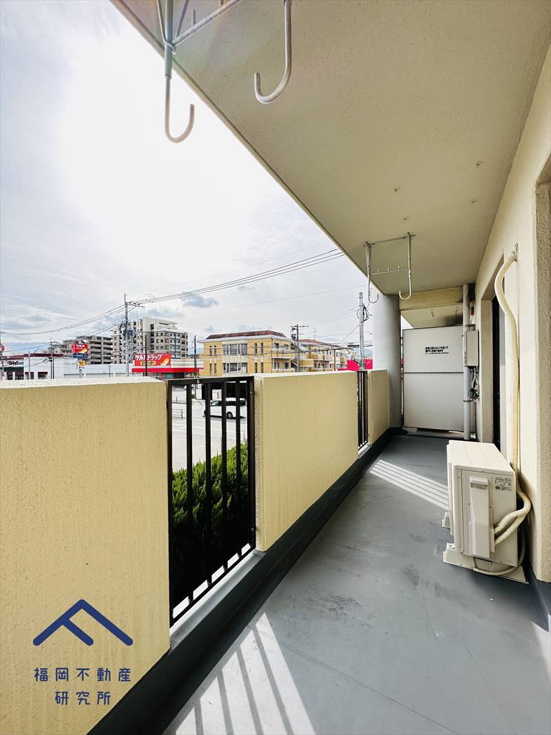 グランドパレス室見南のバルコニー