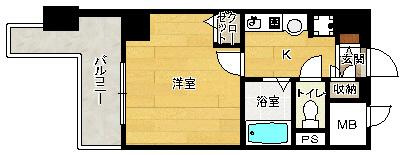 【間取り】 | ラナップスクエア中之島公園