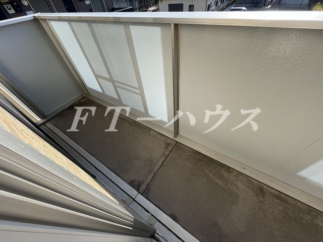 エクレール鷺沼のバルコニー