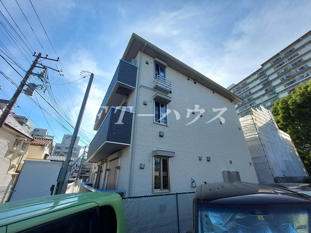 習志野市津田沼５丁目のアパートの外観