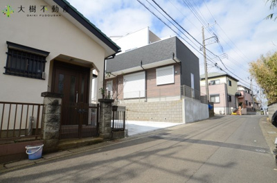 【外観】 | 海老名市大谷北4丁目　新築戸建て　全１棟　【仲介手数料無料】 | ※令和4年12月上旬に撮影