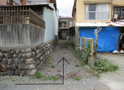 【外観】 | 岡谷市長地源1丁目　中古住宅④ | 入口