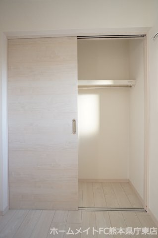 熊本市中央区坪井５丁目のアパートの収納