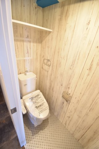 Wolf Pack Apartmentのトイレ