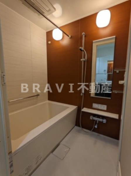 ZERO ONE谷町 BRAVI不動産の浴室|【ZERO ONE 谷町】浴室乾燥付きお風呂