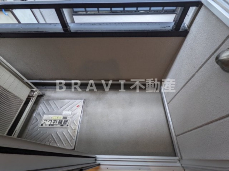 ZERO ONE谷町 BRAVI不動産のバルコニー|【ZERO ONE 谷町】ゆとりの広さです