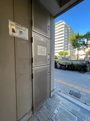 アパートメント谷町　BRAVI不動産のその他共用部分|【アパートメント谷町】ゴミ置き場