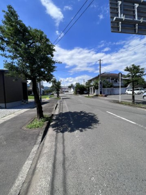 【周辺】 | 綾町　南俣　売地 | 前面道路　北方向