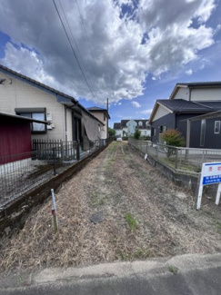 【その他】 | 綾町　北俣　売地 | 北側　間口です