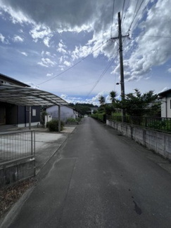 【前面道路含む現地写真】 | 綾町　北俣　売地 | 前面道路含む現地写真です