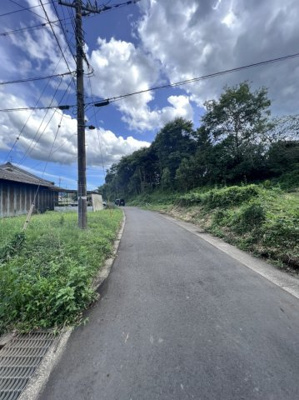 【前面道路含む現地写真】 | 綾町　入野　売地 | 前面道路含む現地写真です