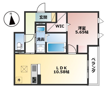 Moritayaの間取り