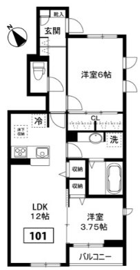 【間取り】 | グランドステージⅠ