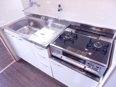 アルカスNEXT御池（旧：ドーリアNEXT御池）のキッチン|ガスコンロは付いてません。