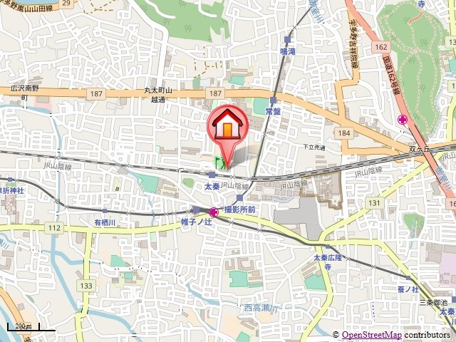 エルカーサーの地図