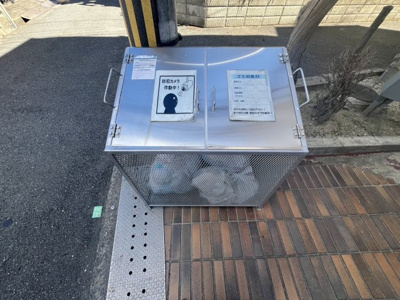 【その他共用部分】 | ＵＰＧＲＡＮＤ菅原 | ゴミ置き場も綺麗に使用されています