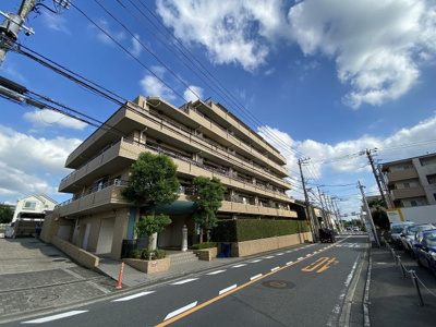 【外観】 | 市が尾南パークホームズ | 総戸数３５戸、１９９８年７月築、管理人は巡回勤務につき管理体制良好です♪
