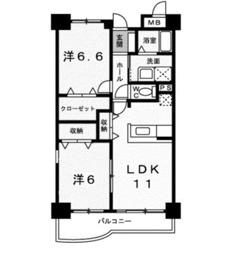 【間取り】 | グランドプレステージ熊谷