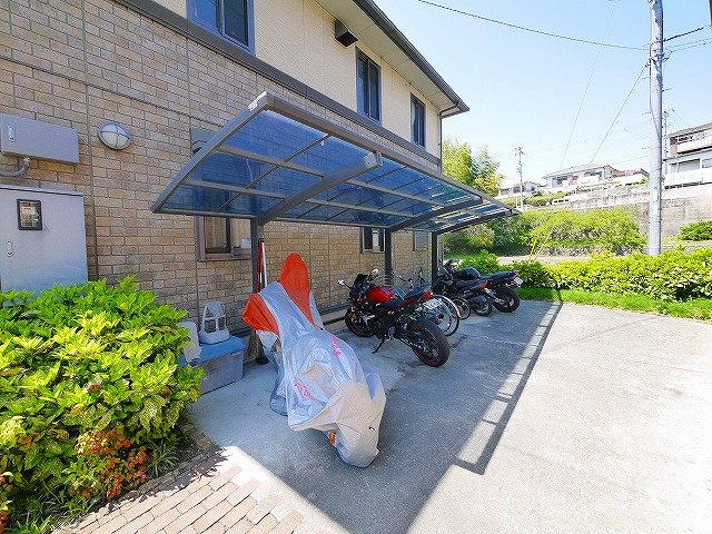 ガーデンパークBのその他共用部分|駐輪場です