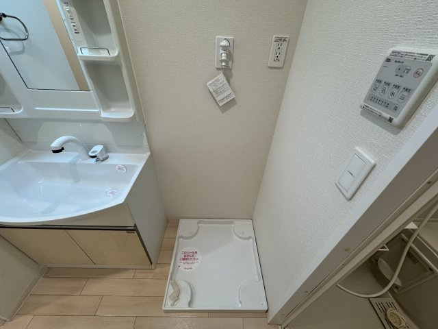 ハピネスの内装|室内洗濯機置場
