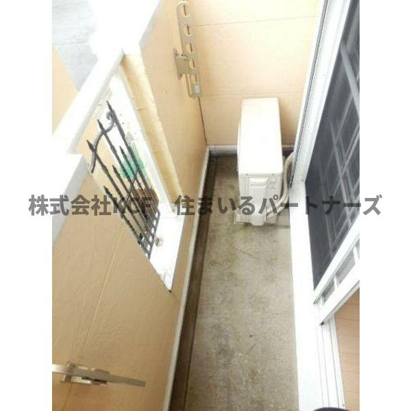 プライマリー久留米津福駅前のバルコニー|陽当たり良好なバルコニーです