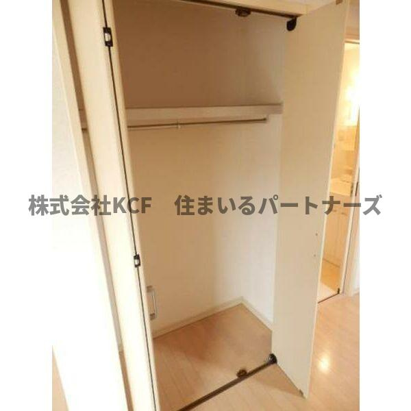 プライマリー久留米津福駅前の収納|収納のためのスペースです