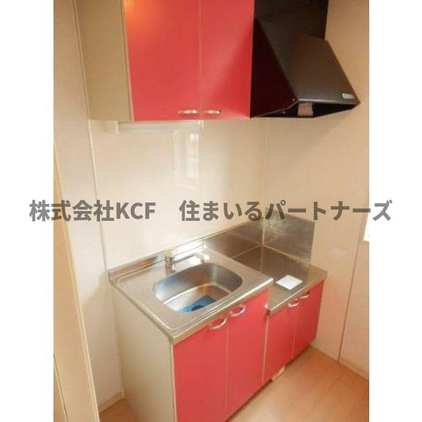 プライマリー久留米津福駅前のキッチン|お料理しやすいキッチンです