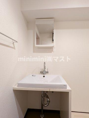 エスポアール江戸堀の洗面所
