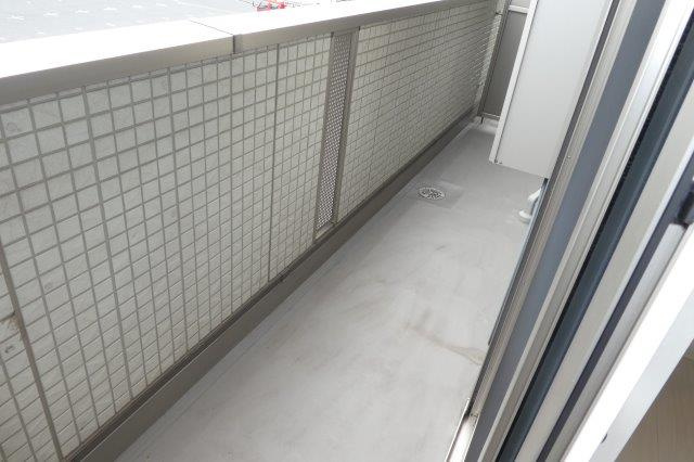 アステール白楽町のバルコニー
