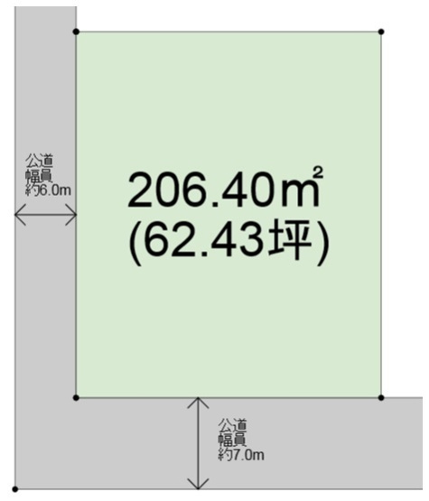【土地図】 | 赤穂市清水町古家付き土地
