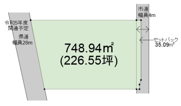 【土地図】 | 姫路市広畑区才　売り土地