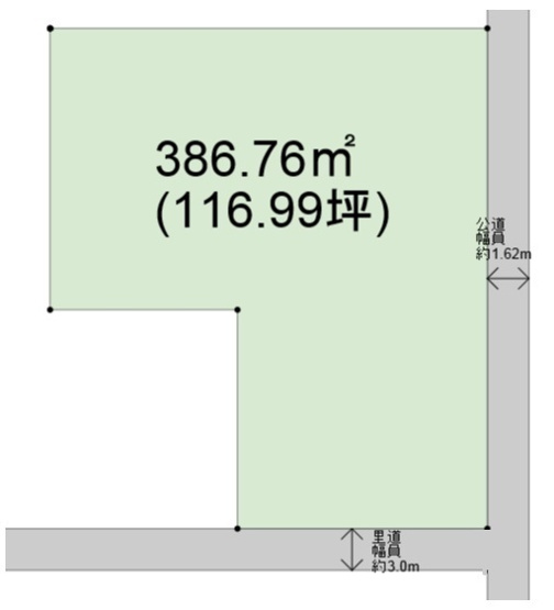 【土地図】 | 飾磨区妻鹿古家付土地