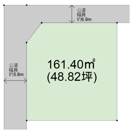 【土地図】 | 夢前町前之庄売り土地