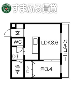 【間取り】 | 竜美丘Residence 岡崎市明大寺町