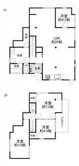 【間取り】 | 志木市本町3丁目　戸建 | 2013年内外装大幅改修（1200万円相当）