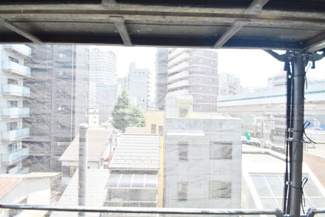【展望】 | 物件のお問い合わせは、 ０１２０－７００－９６８までお気軽にどうぞ！
バルコニーからの眺望　（大規模修繕工事中）