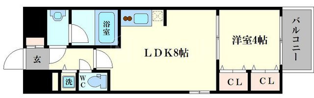 リアライズ花園町駅前の間取り