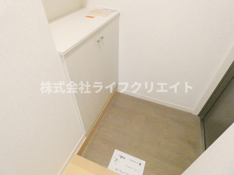 プレミアムコートみなみ野Ⅲの玄関