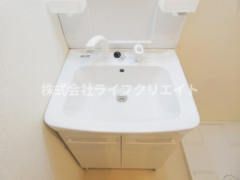 プレミアムコートみなみ野Ⅲの洗面所