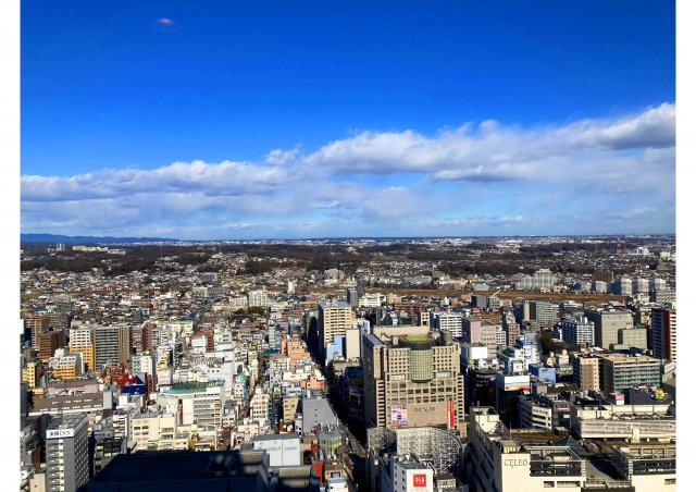 【展望】 | サザンスカイタワーレジデンス 36F | ●36階南西角部屋！富士山パノラマビュー！