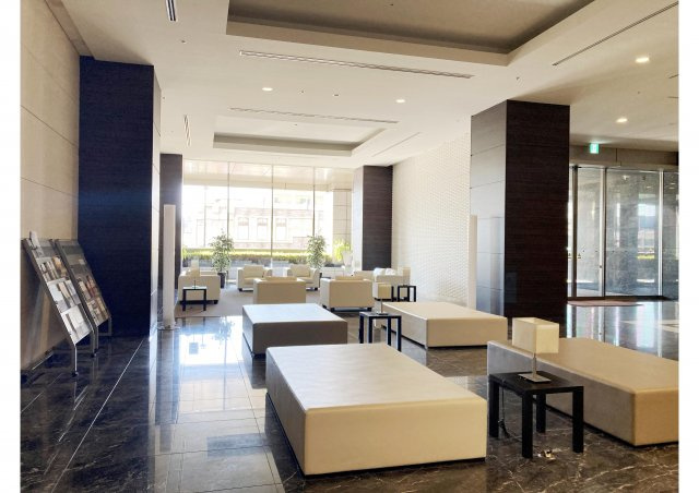 【エントランス】 | サザンスカイタワーレジデンス 36F | ●各階クリーンステーション有り！LDに床暖房有り！