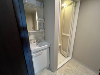 【洗面所】 | アムールみのりⅤ | 使いやすい洗面所です