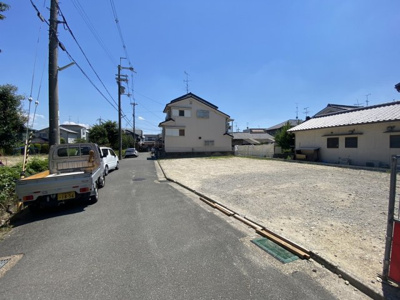 【前面道路含む現地写真】 | 城陽市寺田高田1号地　売土地
