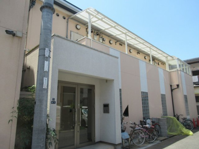 【外観】 | パレスハナテンⅠ（放出賃貸） | 落ち着いた雰囲気の外観です